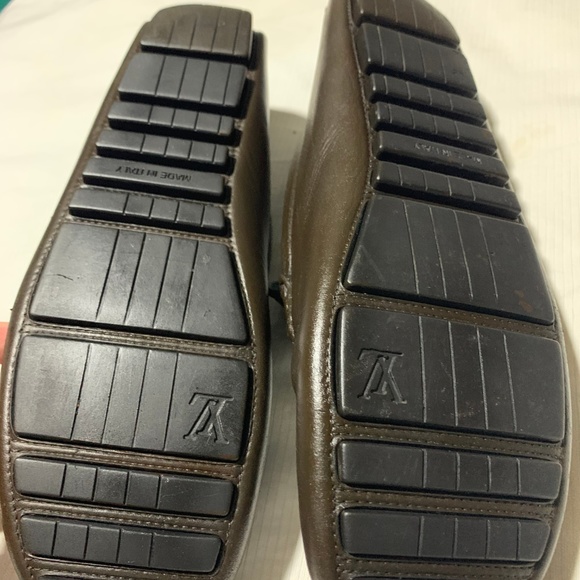 Louis Vuitton Brown Loafers - Picture 3 of 4